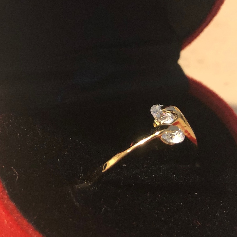 Delicate Gold Ring - Picture 2 of 3